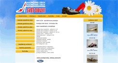 Desktop Screenshot of obuvzlin.cz